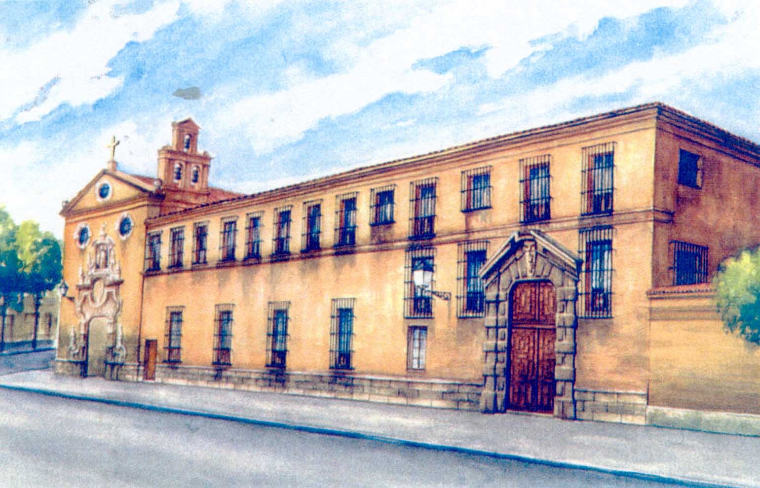 Fachada de la Academia de Ingenieros. Alcalá de Henares, 1803